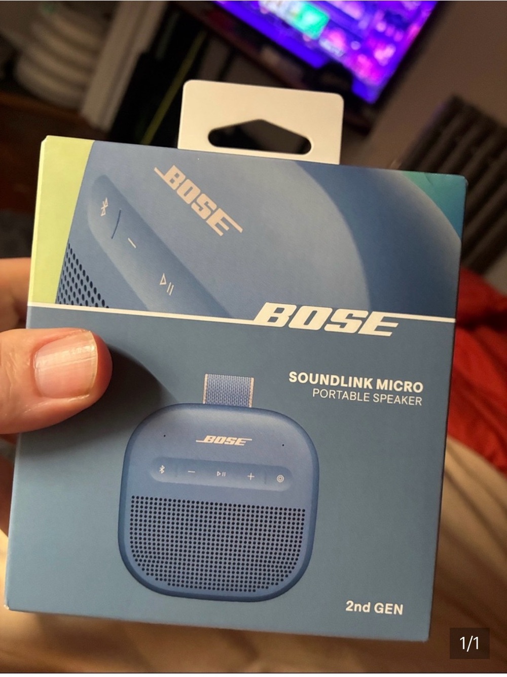 Bose SoundLink Micro Portable Speaker — Blue 2nd Gen!!!!